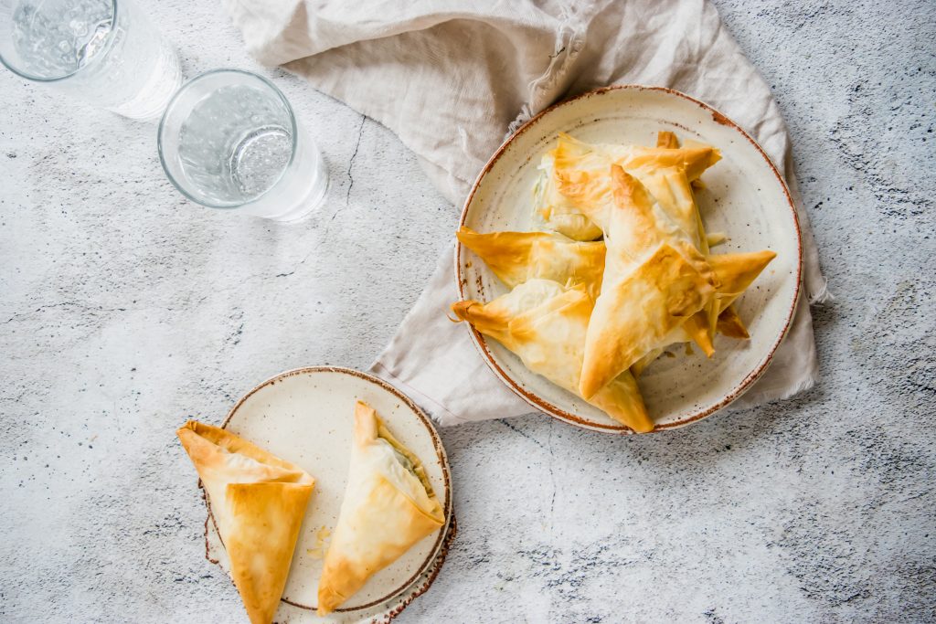 Spinach and Feta Filo Parcels - One Harvest