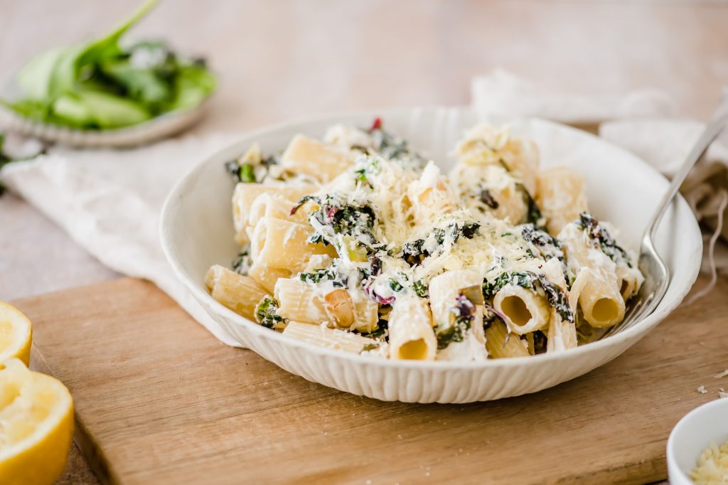 Spring Goats Cheese Pasta One Harvest