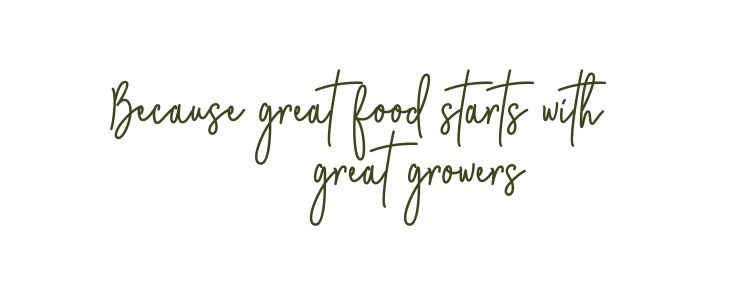 One Harvest works with its nationwide network of growers to ensure fresh quality products meeting food safety standards