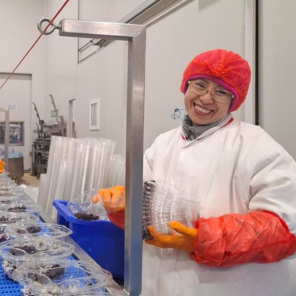 One Harvest team member at our fresh cut facility in Sydney Australia